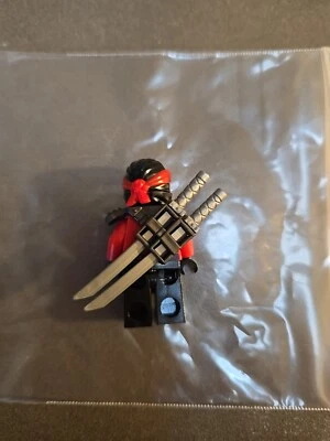 Lego Kai Minifigura Perla Gris Oscuro Katana Soporte La Lego Ninjago Película  Foto 1 de 2