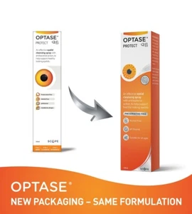 2 x 100 ml Optase Protect ayuda a combatir orzuelos chalazión infecciones por blefaritis - Imagen 1 de 16
