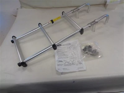 GARELICK 18018 EEZ-IN 3 PASOS ALUMINIO PLEGABLE TRAVESAÑO ESCALERA 26 1/2" X 12" BARCO Foto 1 de 4