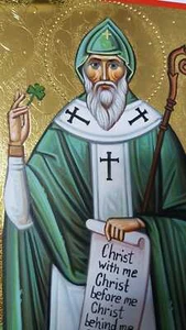 Hl. Patrick von Irland Ikone St. Patrick of Ireland Pádraig Pádraic Icon icône - Picture 1 of 4