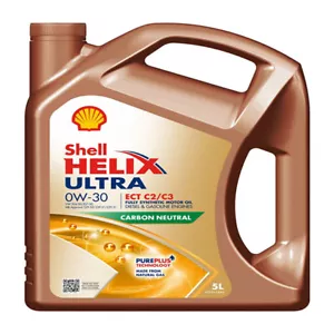 Helix Ultra Car Engine Oil 5L 5 Litre 0W30 ECT Fully Synthetic - Shell 550046307 - Picture 1 of 7
