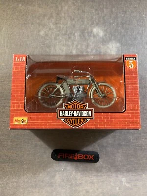 1998 Maisto Harley Davidson Series 5 1909 Twin 5D V-Twin 1/18 Die Cast - Image 1 of 4