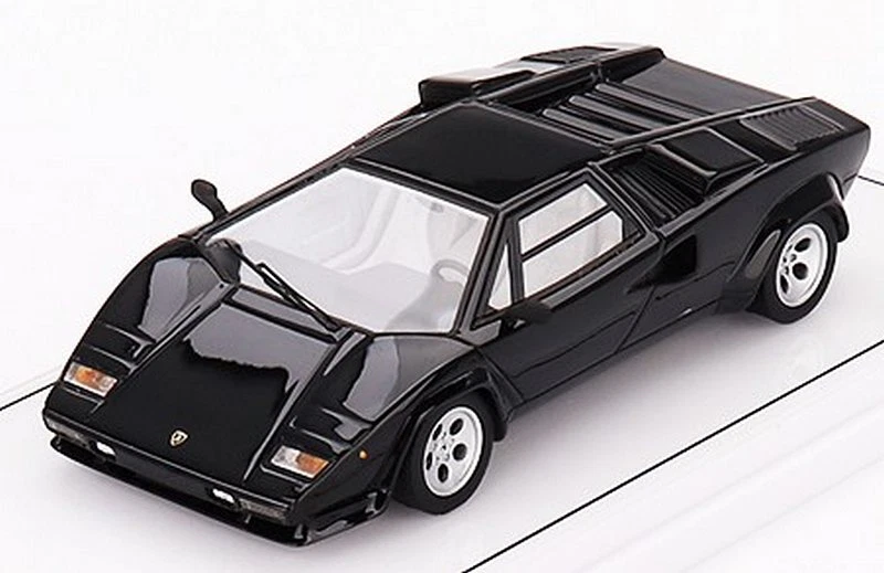 Lamborghini Countach 5000S Black 1:43 TRUESCALE TSM430703 - Immagine 1 di 1