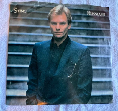 Vinyl 45 Record Sting Russians / Gabriel's Message A&M Foto 1 de 4