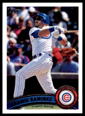 2011 Topps Aramis Ramirez Chicago Cubs #16 2105 - Image 1 of 2