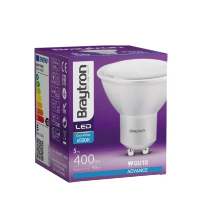 10X LED GU10 5W 6500K Kaltweiß Spot Halogen Reflektorlampe Leuchtmittel 400Lumen - Bild 1 von 4