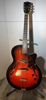 Guitarra Eléctrica Sorella Archtop Vintage Años 60 FRAMUS Modelo 5/54 52 Red Burst Foto 1 de 4