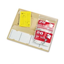 Mmf Industries 40-Key File Drawer Rack, Sand