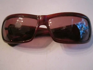 GEORGIO ARMANI SUNGLASSES - DARK RED DESIGN - - Picture 1 of 8
