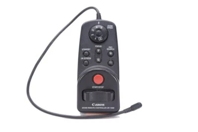 Canon ZR-1000 Camcorder Zoom Remote Controller Control-L Lanc - Image 1 of 4