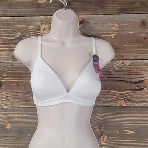 Maidenform White Wireless Set-in Frame For Support T Shirt Bra Size 36C PO7155 - Picture 1 of 15