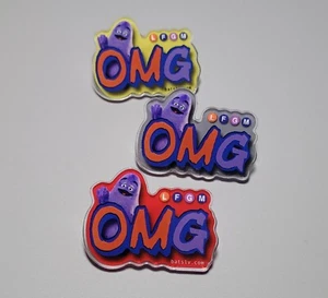 Mets OMG Grimace LFGM Pin Oversized Limited Edition Random Color Sent - Picture 1 of 8