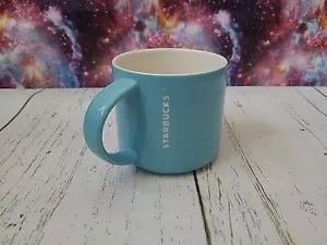 Starbucks Light Aqua Blau Stapelbar Kaffeebecher Tasse 14 Unzen - 2013 - Bild 1 von 5