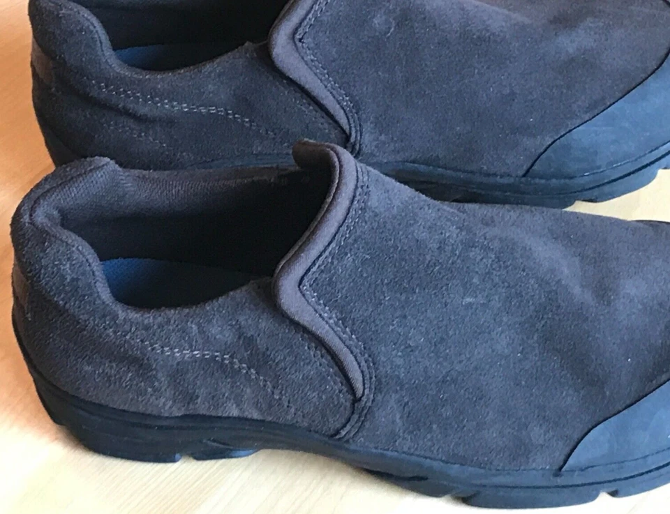 LANDS END MARRÓN GAMUZA JUNGLA SIN USAR, EN CAJA, PUNTERA DE GOMA JÓVENES NIÑOS TALLA 5M EU 37 Foto 1 de 2