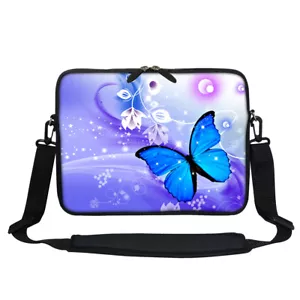 Neoprene Laptop Bag w Hidden Handle & Shoulder Strap Fit Chromebook 11.6"  2722 - Picture 1 of 3