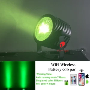 30w RGBW Battery Powered Wireless LED COB Par Light for Stage Wedding Uplight - Picture 1 of 9