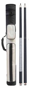 Package Set - Grey Play Pool Cue, Break Jump Cue & 2x2 Case. - Picture 1 of 1
