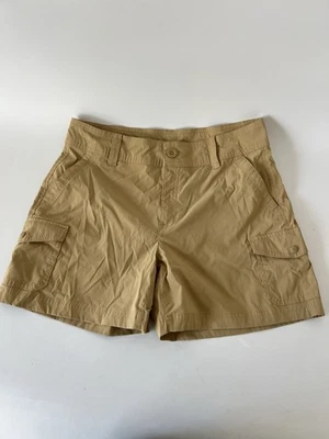 Eddie Bauer Tan Shorts Woman’s Size 8  / Gorpcore Granola Outdoor Hiking - Image 1 of 4