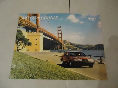 1987 Mercury Cougar Sales Brochure. New. NOS From Printers Shipping Box. - Изображение 1 из 4