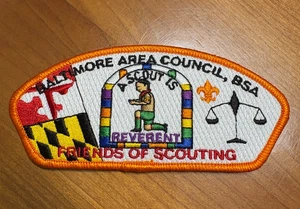 Boy Scouts BAC-BSA Friends of Scouting Shoulder Patch - Reverent - Picture 1 of 5