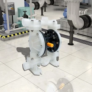 Double Diaphragm Pump 22GPM 1" Inlet/Outlet for Industrail Water Air Operated - Picture 1 of 15