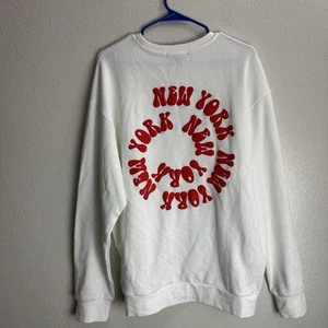 Maglione Camicia Forever 21 New York Taglia Media - Foto 1 di 8
