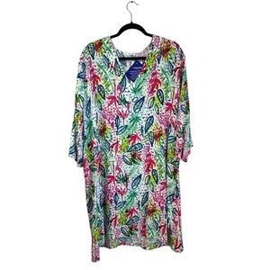 Tybee Island Clothing Company Women Size 2XL Sun/Beach Dress Loungewear Rayon - Picture 1 of 11