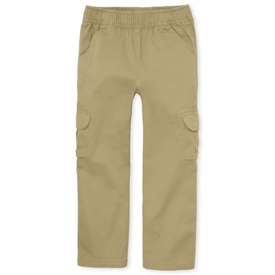 Pantalones cargo The Childrens Place para niños color tostado talla 6 Foto 1 de 4