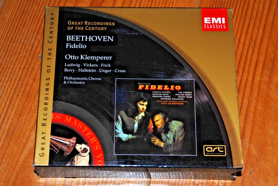 Beethoven: Fidelio - Klemperer - Ludwig Vickers Frick Berry - EMI 2 CDs - Image 1 of 1