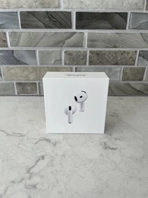 New—Sealed Apple 4th Generation AirPods with Active Noise Cancellation Fast.Ship - Image 1 of 4