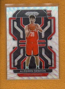 Alperen Sengun 2021-22 Panini Prizm Basketball Rookie Silver Wave Prizm RC #318 - Picture 1 of 2