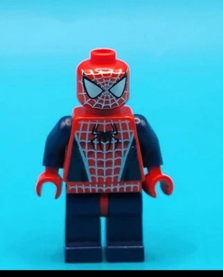 LEGO Spider-Man Minifigura 2004 Azul Oscuro Excelente Estado Raro Foto 1 de 4