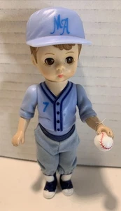 Kleine Vintage MA #7 Kinder Baseball Spieler Figur. 5" Zoll. Alexander - Bild 1 von 8