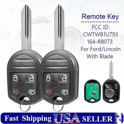 2 Repuestos Para Llavero Coche Ford Expedition 2011 2012 2013 2014 2015 2016 2017 Foto 1 de 4