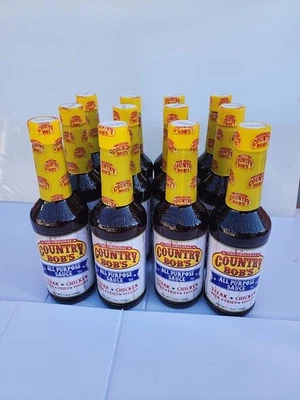 (12 pack) Country Bob’s All Purpose Sauce, The Original, 13 oz Bottle Exp 05/28