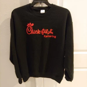 Maglione uomo Chick-Fil-A pullover nero taglia XL Kettering - Foto 1 di 4