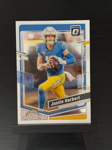 2023 Panini Donruss Optic - Justin Herbert #104 Holo Prizm - Bild 1 von 3