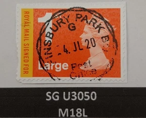 x(GB-U127)GB 2018 Machins Special Delivery 1st LARGE U3050 M18L Franked spec.PMK - Picture 1 of 1