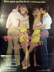 Bäumchen Bäumchen wechsle dich - Bulle Ogier - Filmposter A1 84x60cm gefaltet - Picture 1 of 1