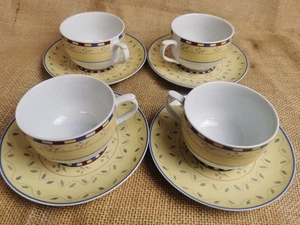 Studio Concept Ultra Fine Porzellan Geschirr, Tasse & Untertasse 4er Set - Bild 1 von 9