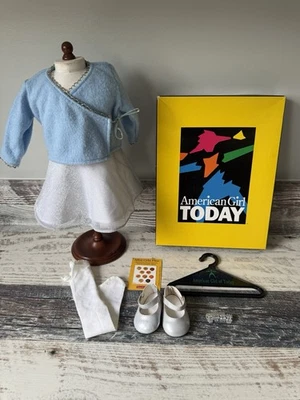 Conjunto Muñeca American Girl of Today AZUL HIELO - Completo con pinzas para el cabello y caja GKOT Foto 1 de 4
