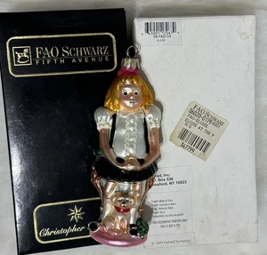 VTG Christopher Radko 1999 FAO Schwarz ELOISE AT THE PLAZA Ltd Ed RARE MINT COND - Picture 1 of 14