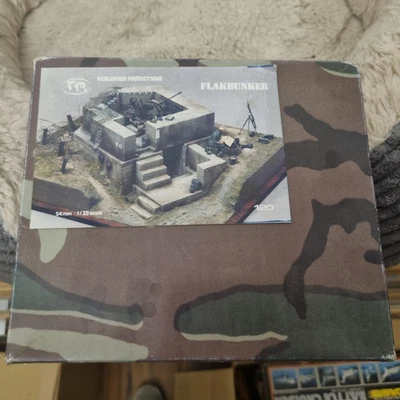 Verlinden item 120 1/35 flakbunker - kit new - Immagine 1 di 2