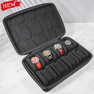 Caja de Reloj Organizador Reloj Estuche de Viaje Almacenamiento Portátil Reloj Soporte de Exhibición - Imagen 1 de 32