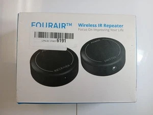 FourAir Infrarot drahtloser IR Repeater große Reichweite 500 Fuß Fernbedienung Extender - Bild 1 von 4