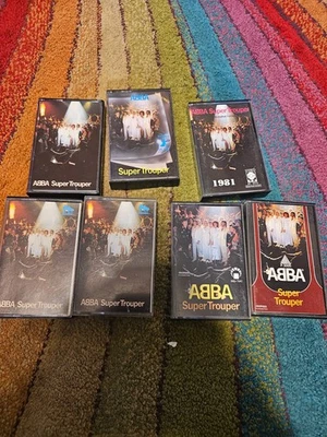 Cassette Album ABBA - Super Trouper  Various Countrys See Listings VGC Rare Find - Image 1 of 4
