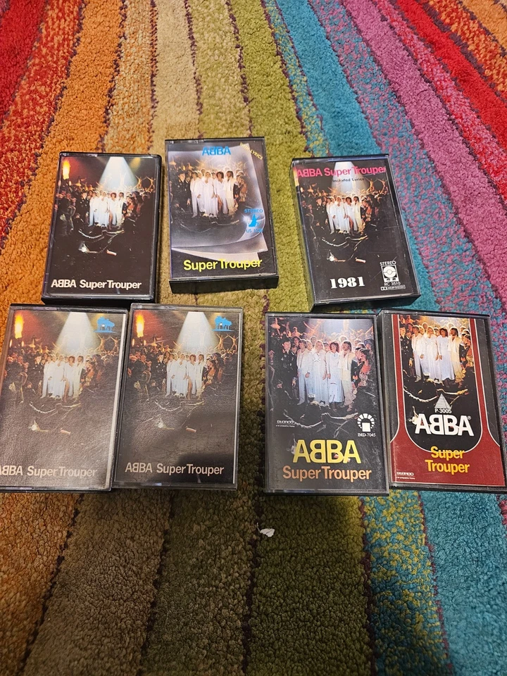 Cassette Album ABBA - Super Trouper  Various Countrys See Listings VGC Rare Find - Image 1 of 4