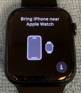 Apple Watch Series 7 45mm Midnight (GPS + Cellular) (LEGGERE DESCRIZIONE) - Foto 1 di 3