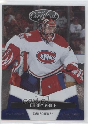 2010-11 Certified Platinum Blue /250 Carey Price #75 - Image 1 of 2