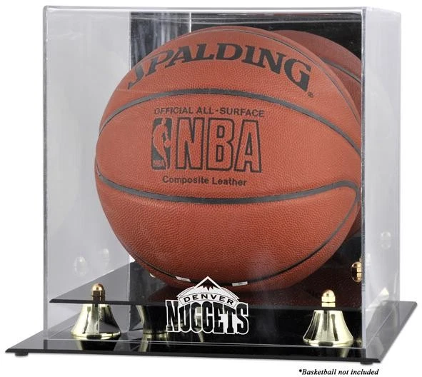 Denver Nuggets Golden Classic Team Logo Basketball Display Case - Image 1 of 1